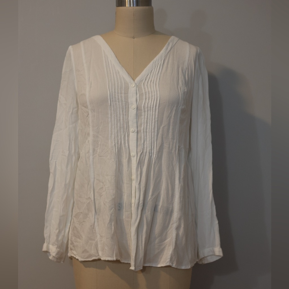 Lauren Conrad White Blouse
